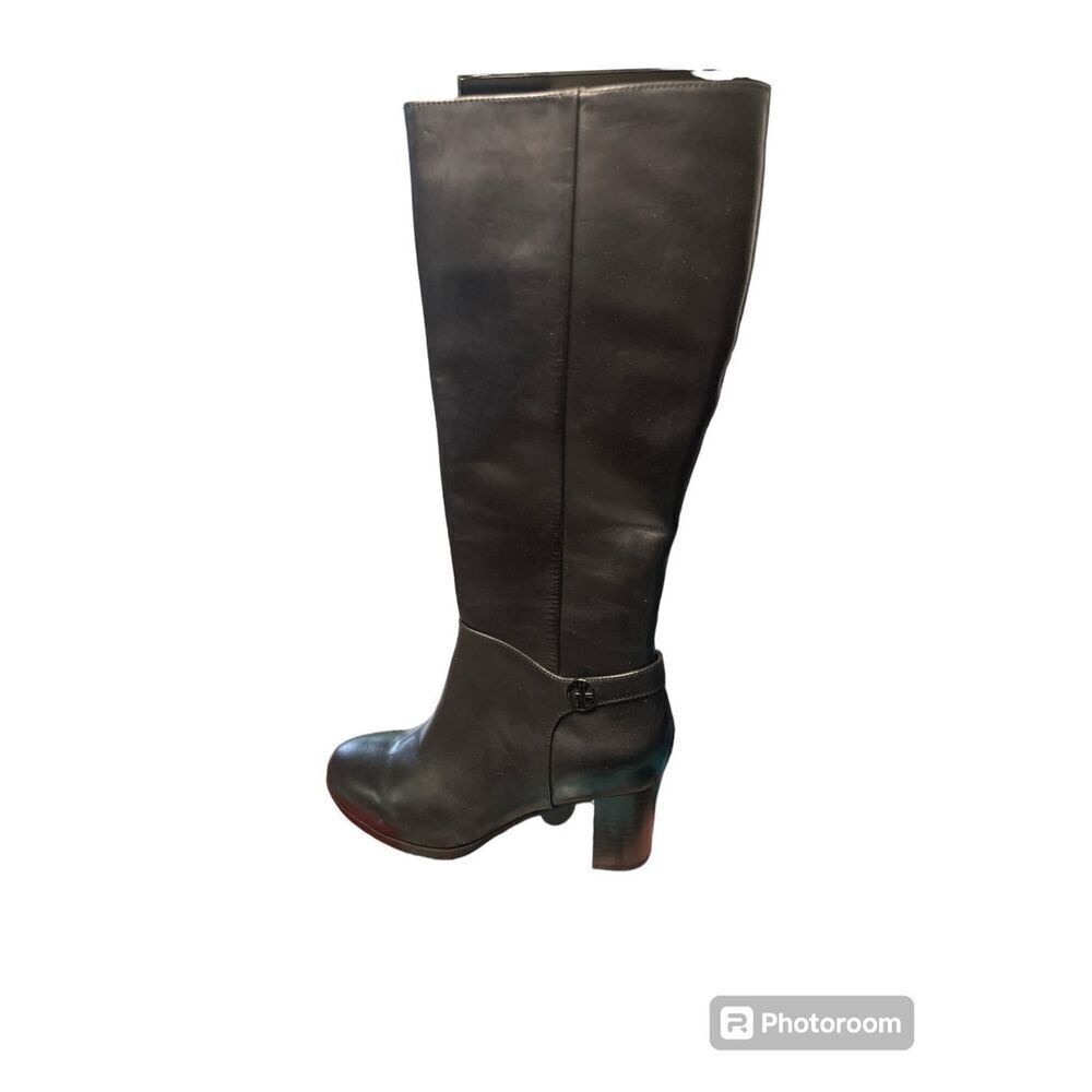 Women's Adonnys Memory Foam Knee High Dress Boots, size 6 color black